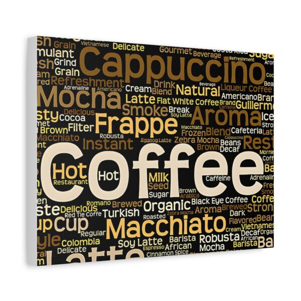 Coffee Lovers Wall Art, Coffee Decor, Matte Canvas Print, Kitchen Decor, Barista - Image 8