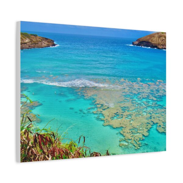 Beach Landscape Wall Art, Ocean Canvas Print, Coastal Home Decor, Nature Artwork, Tropical Vibes Decoration - Image 4