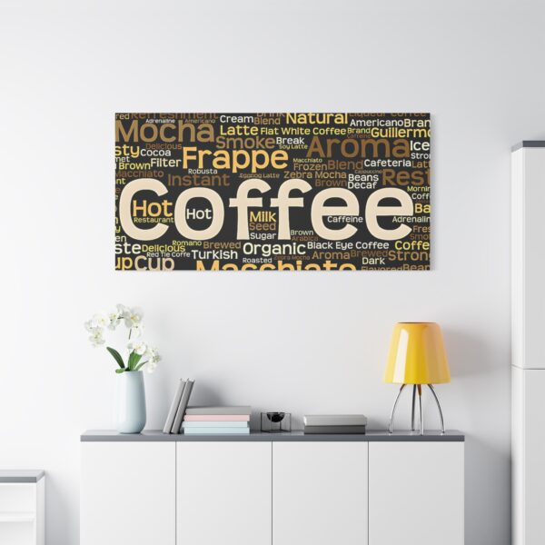 Coffee Lovers Canvas Wall Art, Coffee Decor, Kitchen Wall Art, Coffee Shop Decor - Image 19