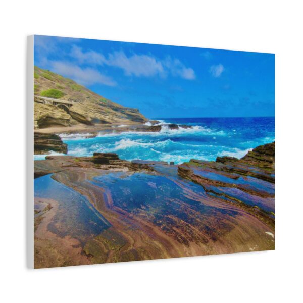 Ocean Vista Matte Canvas Art Print, Beach Decor, Coastal Wall Art, Seascape Canvas, Home Decoration, Nautical Gift - Image 3