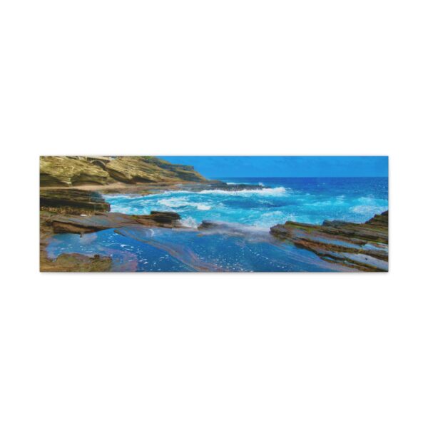 Coastal Landscape Canvas Print, Ocean Art, Beach Decor, Coastal Living, Home Decoration, Gift Idea for Beach Lovers - Image 4