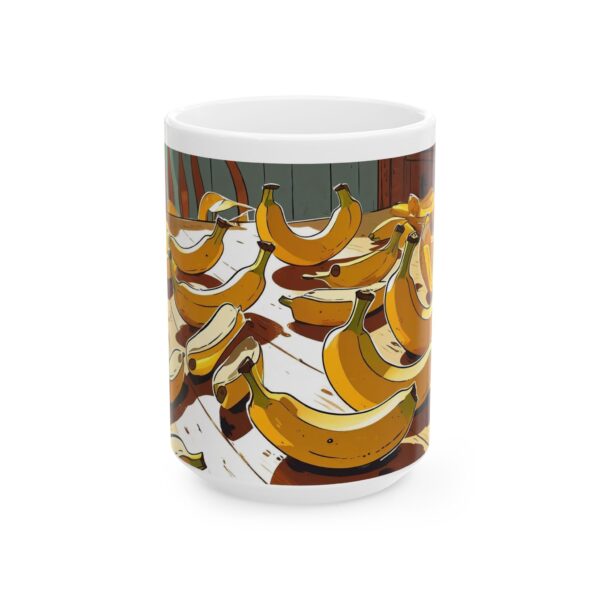 Banana Ceramic Mug, Fruit Coffee Cup, Kitchen Decor, Gifts for Banana Lovers, - Image 5