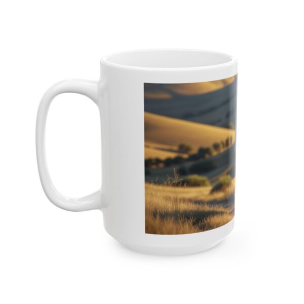 Mug - Christ Walking with Lion Religious Ceramic Mug - Image 3