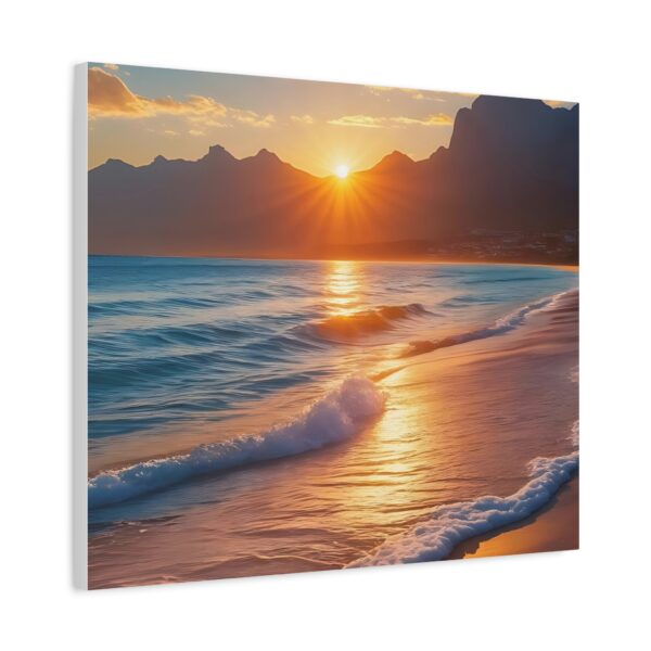Canvas Wall Art - Serene Beach Sunset, Ocean Decor for Home, Nature Lovers Gift - Image 11