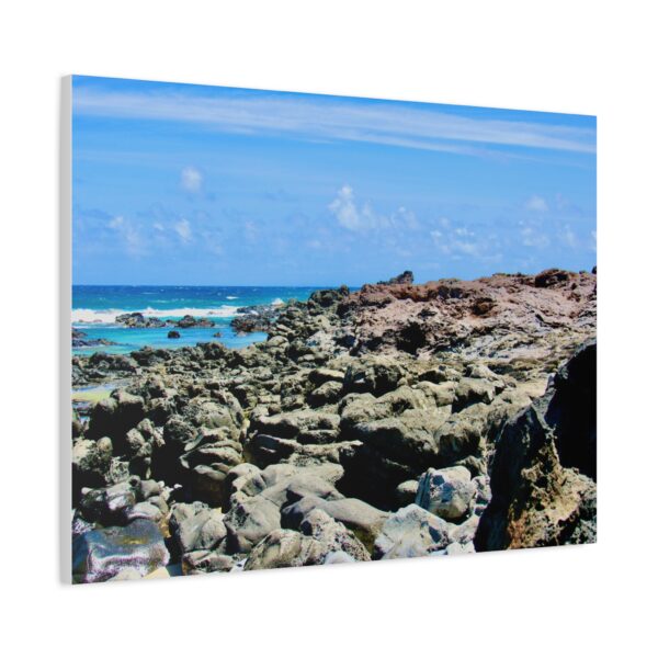 Stretched Canvas Print of Serene Coastal Landscape, Beach Wall Art, Nautical Home Décor, Ocean Lover Gift, Ocean Inspired Decoration - Image 19