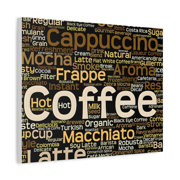 Coffee Lovers Wall Art, Coffee Decor, Matte Canvas Print, Kitchen Decor, Barista - Image 17
