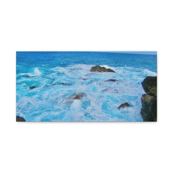 Ocean Wave Canvas Art Print, Nautical Decor, Beach House Wall Art, Coastal Home Decor, Gift for Ocean Lovers - Image 9