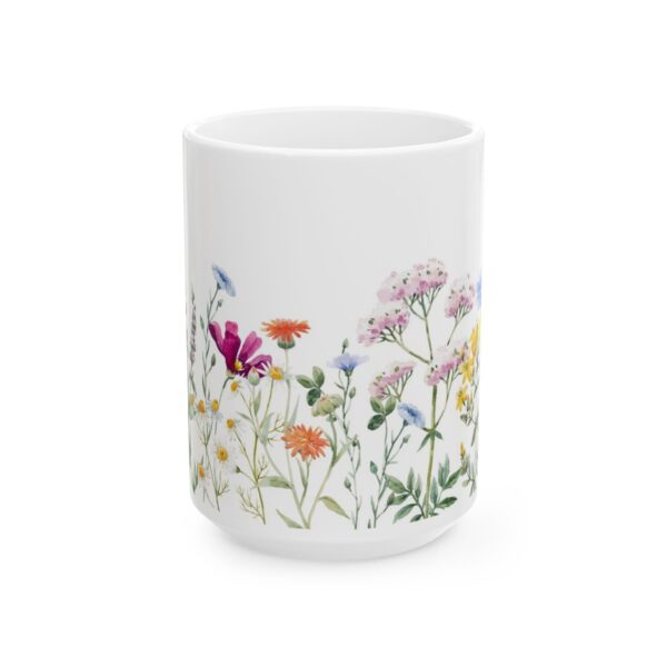 Floral Ceramic Mug, Coffee Cup, Tea Mug, Gift for Her - Image 5