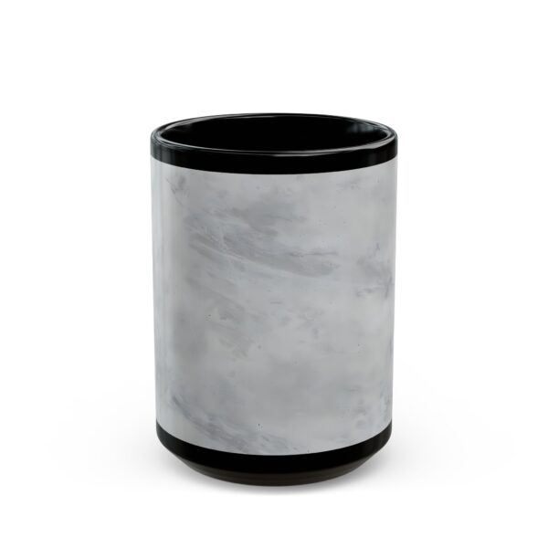Marble-Inspired Black Mug - Ideal for Coffee Lovers, Office Gifts - Image 5