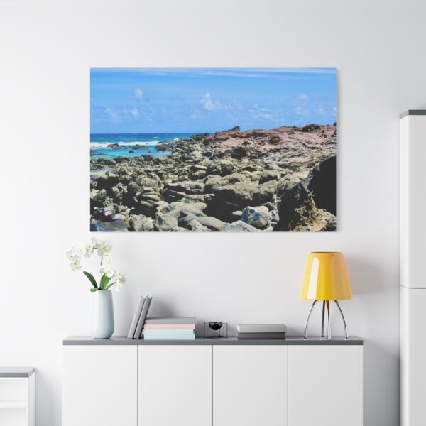 Stretched Canvas Print of Serene Coastal Landscape, Beach Wall Art, Nautical Home Décor, Ocean Lover Gift, Ocean Inspired Decoration - Image 42