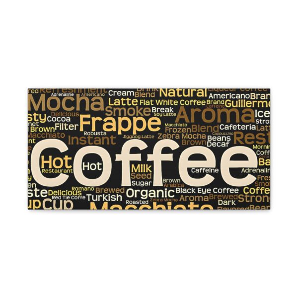 Coffee Lovers Wall Art, Coffee Decor, Matte Canvas Print, Kitchen Decor, Barista - Image 13