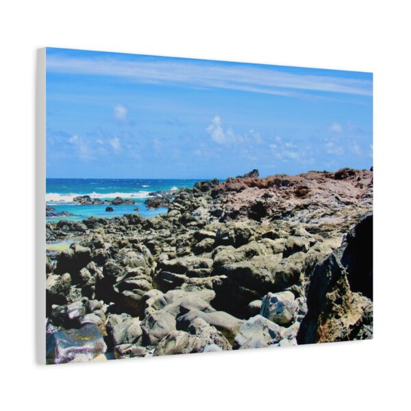 Stretched Canvas Print of Serene Coastal Landscape, Beach Wall Art, Nautical Home Décor, Ocean Lover Gift, Ocean Inspired Decoration - Image 15