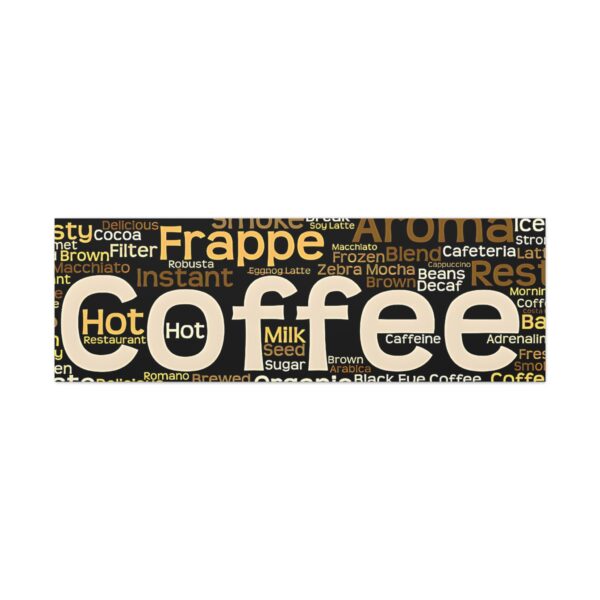 Coffee Lovers Canvas Wall Art, Coffee Decor, Kitchen Wall Art, Coffee Shop Decor - Image 13