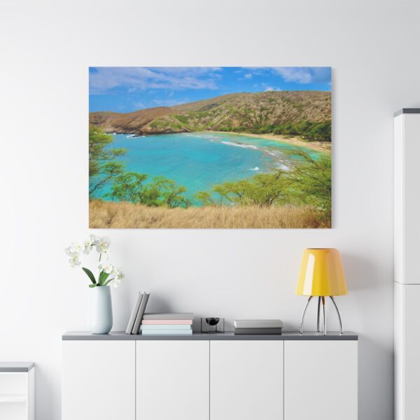 Canvas Wall Art, Coastal Landscape Decor, Beach Home Aesthetic, Nature Photography Print, Living Room Wall Decor - Image 3